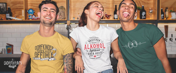 Witzige Shirts Fastnacht Dorfkinder Dorffest Shirt