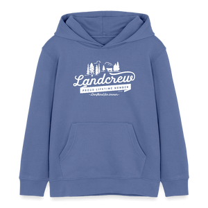 Landcrew - Dorfkind für immer / Kinder Organic Hoodie - Blau