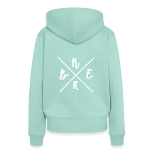 Kerb Badge / Damen Premium Hoodie - Mint