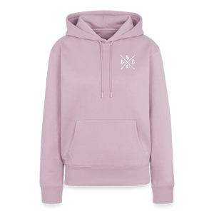 Kerb Badge / Damen Premium Hoodie - Altrosa