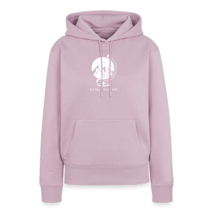 Die Welt ist ein Dorf / Damen Premium Hoodie - Altrosa