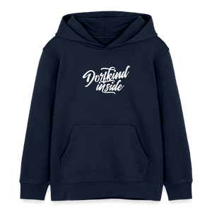 Dorfkind inside / Kinder Organic Hoodie - Navy