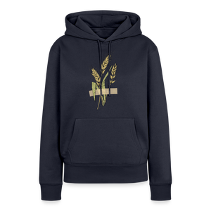 Getreide / Weizen / Ährenfrau / Damen Premium Hoodie - Navy