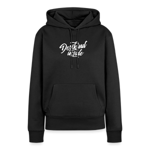 Dorfkind inside / Damen Premium Hoodie - Schwarz