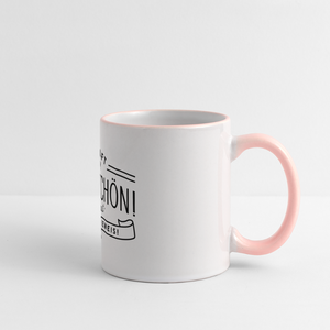 Landluft macht schön / Tasse - Weiß/Pink