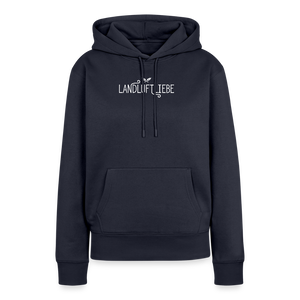 Landluftliebe / Damen Premium Hoodie - Navy