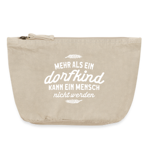 Witzige Kosmetiktasche mit Dorfkind Motiv - Accessoire TĂ€schchen Spruch Makeup Tasche