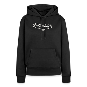Landmädel / Damen Premium Hoodie - Sonderedition - Schwarz