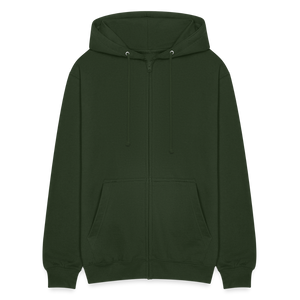 Ich kann jetzt nicht die Kerb braucht mich / Herren Sweatjacke - Forstgrün