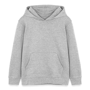 Ich bin das Dorfkind vor dem Dich jeder gewarnt hat / Kinder Organic Hoodie - Grau meliert