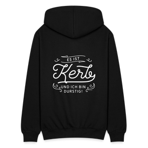 Es ist Kerb und ich bin durtig / Herren Sweatjacke - Schwarz
