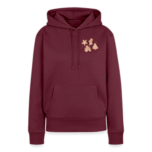 Weihnachtsplätzchen / - Burgunderrot