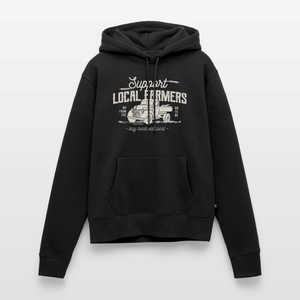 Support local Farmers / Unterstütze die Bauern / Damen Premium Hoodie - Schwarz