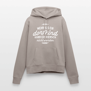 Mehr als ein Dorfkind kann ein Mensch nicht werden / Damen Premium Hoodie - Taupe