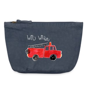 Federmäppchen für die Schule - Kindergarten - mit Feuerwehrauto - Kinderfeuerwehr Tasche