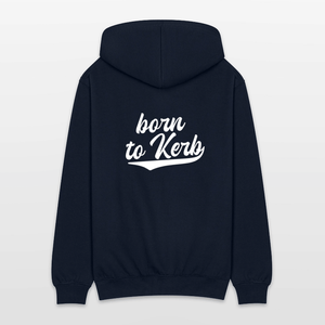 Kapuzenjacke Herren Born to Kerb - Kirchweih Jacke von Dorfkram®