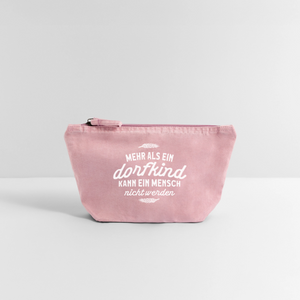Witzige Kosmetiktasche mit Dorfkind Motiv - Accessoire TĂ€schchen Spruch Makeup Tasche