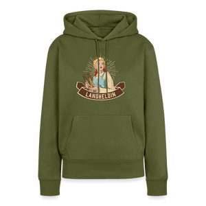 Landheldin / Damen Premium Hoodie - Khaki