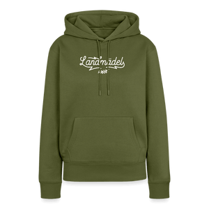 Landmädel / Damen Premium Hoodie - Sonderedition - Khaki