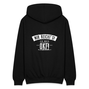 Mir reichts ich mach OKF / Herren Premium Sweatjacke - Schwarz