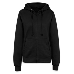 Crazy Cow Lady / Kühe sind besser als Menschen / Damen Premium Sweatjacke - Schwarz