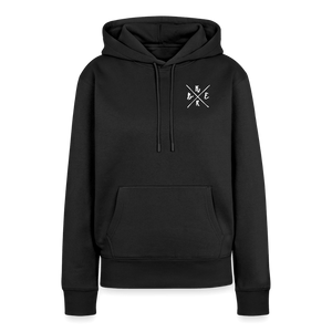 Kerb Badge / Damen Premium Hoodie - Schwarz