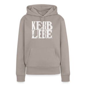 Kerb Liebe / Damen Premium Hoodie - Taupe