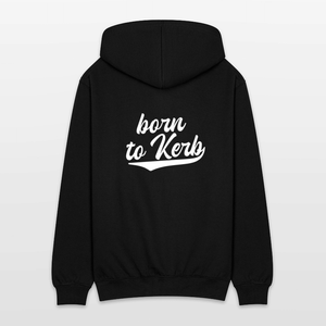 Kapuzenjacke Herren Born to Kerb - Kirchweih Jacke von Dorfkram®