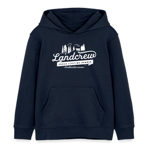 Landcrew - Dorfkind für immer / Kinder Organic Hoodie - Navy