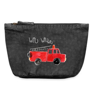 Federmäppchen für die Schule - Kindergarten - mit Feuerwehrauto - Kinderfeuerwehr Tasche