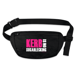 Lustige Kerb Gürteltasche. Kerb is no sugarlecking von Dorfkram®