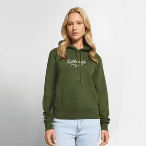 Landmädel / Damen Premium Hoodie - Sonderedition - Khaki