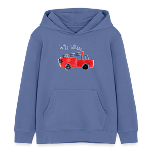 Feuerwehrauto Feuerwehr Wiu Sirene / Kinder Organic Hoodie - Blau