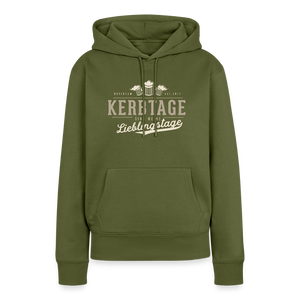 Kerbtage sind meine Lieblingstage / Damen Premium Hoodie - Khaki