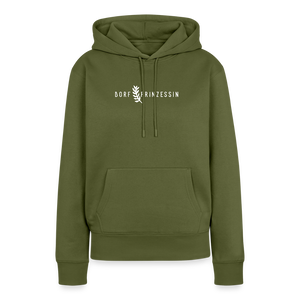 Dorfprinzessin / Dorf Prinzessin / Damen Premium Hoodie - Khaki