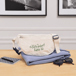 Gürteltasche Orgnic von Dorfkram®. Druck Schützenfestliebe