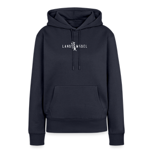Landmädel / Damen Premium Hoodie - Navy