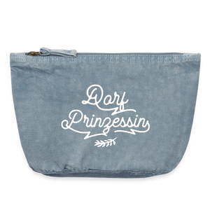 Dorf Prinzessin / Kosmetiktasche Organic Utensilo - Zubehörtasche Schulmäppchen - Kindergarten Tasche Basteltäschchen - Dorfkram®