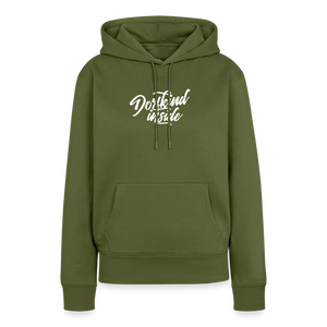 Dorfkind inside / Damen Premium Hoodie - Khaki