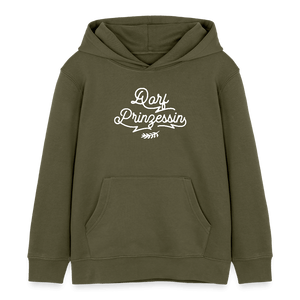 Dorf Prinzessin / Kinder Organic Hoodie - Khaki