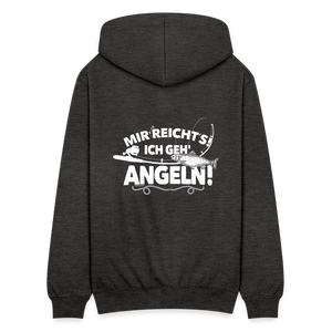 Mir reichts ich geh angeln / Herren Sweatjacke - Anthrazit