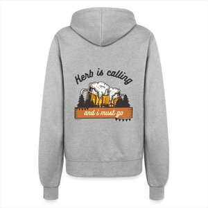 Kerb is calling and i must go / Damen Sweatjacke - Grau meliert