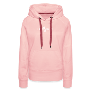 Landmädel / Damen Premium Hoodie - Kristallrosa