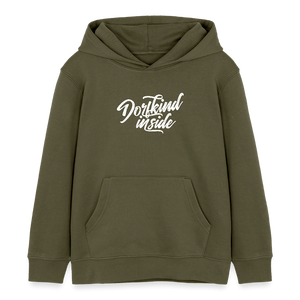 Dorfkind inside / Kinder Organic Hoodie - Khaki