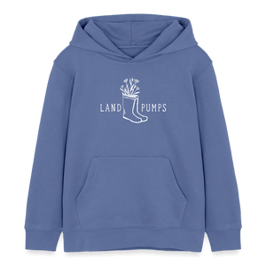 Landpumps Gummistiefel / Kinder Organic Hoodie - Blau