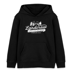 Landcrew - Dorfkind für immer / Kinder Organic Hoodie - Schwarz