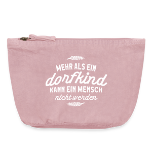 Witzige Kosmetiktasche mit Dorfkind Motiv - Accessoire TĂ€schchen Spruch Makeup Tasche