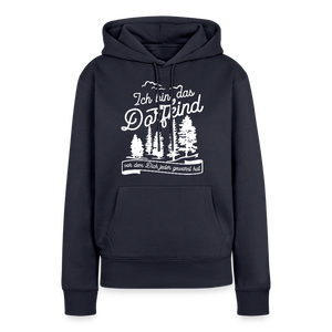 Ich bin das Dorfkind vor dem Dich jeder gewarnt hat / Frauen Premium Hoodie - Navy