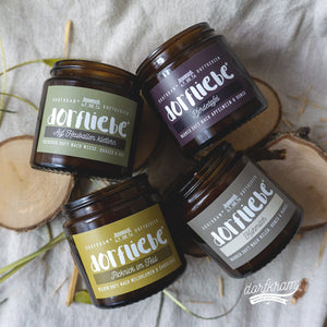 Lustige Duftkerzen im Glas Dorf Land Dorfliebe Bundle Set Geschenk Dorfkram®