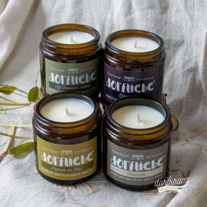 Lustige Duftkerzen im Glas Dorf Land Dorfliebe Bundle Set Geschenk Dorfkram®